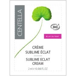 Echantillon Crème Sublime Eclat Bio Végan Centella